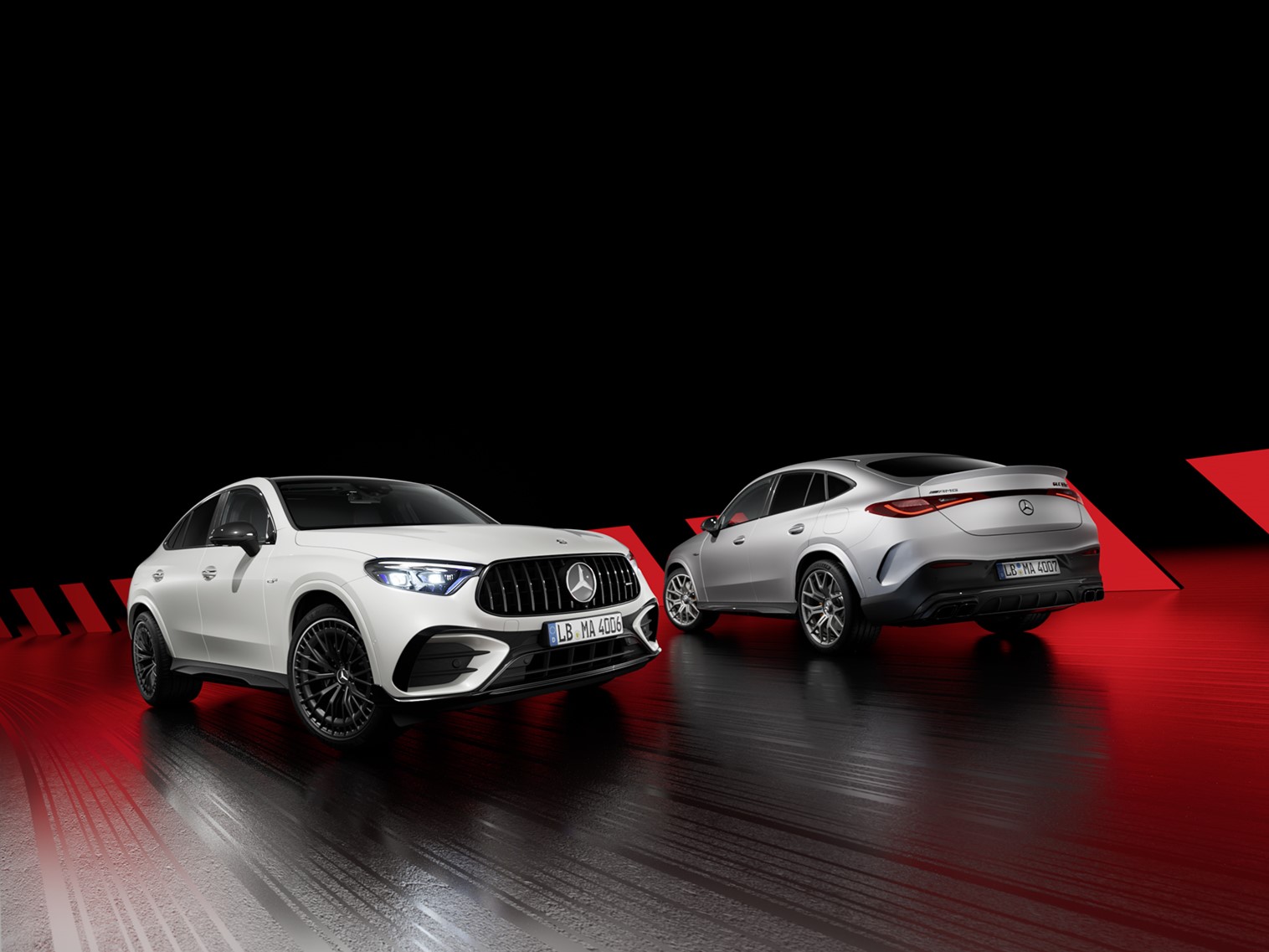 The new Mercedes-AMG GLC Coupé.